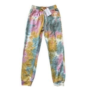 NWT Paper Crane Sweat pants, size women's small. Tye Die; NEW!